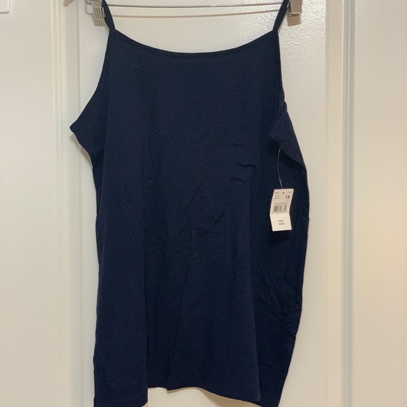 Motherhood Maternity Tops - Navy Maternity Tank